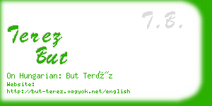 terez but business card